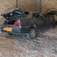 پژو 405 تصادفی