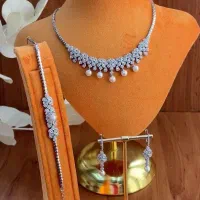 سرویس نقره زنانه ساعت نقره بدون تفاوت با طلا