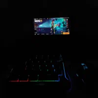 ست موس و کیبورد گیمینگ مخصوص موبایل