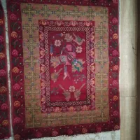 یک جفت پشتی دستباف سنتی