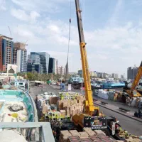 لنج دبی درحال بارگیری|خدمات حمل و نقل|بندر گناوه, |دیوار