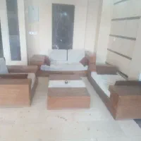 مبلمان به همراه میز وسط|مبلمان خانگی و میز عسلی|شاهرود, |دیوار