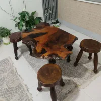 میز غذاخوری روستیک شیک و مدرن