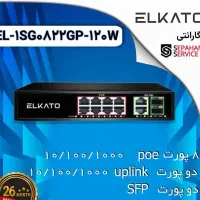 سوئیچ ۸ پورت الکاتو EL-1SG0822GP-120W