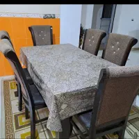 میزوصندلی ناهارخوری خوری ۶نفره ف، فوری