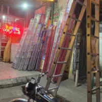 نردبان کشویی مخابراتی ریلی و تاشو|ابزارآلات|دزفول, |دیوار