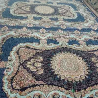 4جفت قالی 6متری رنگ سرمه ای