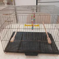 فروش قفس پرنده با تمام وسایل سایزبزرگ