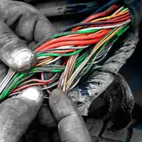 سیم کشی سیار ماشین برق اتوموبیل سیار برق خودرو