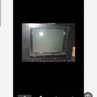 تلوزیون چوبی قدیمی