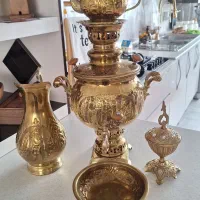 سرپیس سماور برنجی