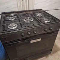 اجاق گاز طرح فر پنج شعله