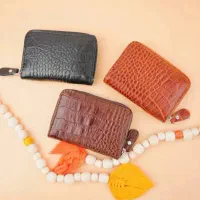 جا کارتی چرم طبیعی