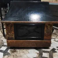 بخاری در حد نو به شرط و گاز پنج شعله و فرش