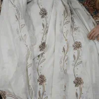 پرده به همراه چوب پرده ریلی سالم و ترتمیز