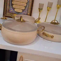 سرویس قابلمه مناسب جهیزیه قابلمه طلایی
