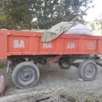 تریلی فوق درجه یک جفت جک درحد صفر ظرفیت ۴۲۰۰