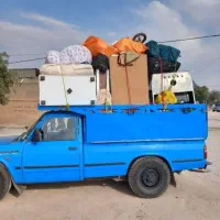 باربری حجت بار حمل اثاث نیسان خاور وانت کارگرخالی