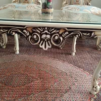 مبل سلطنتی ۷ نفره و غذاخوری ۶ نفره|مبلمان خانگی و میز عسلی|اسکو, |دیوار