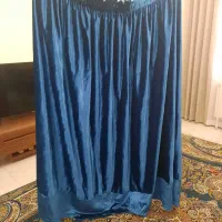 پرده مخمل آبی