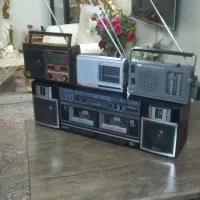 رادیوظبط سونی قدیمی ژاپنی ورادیو های فلش خور