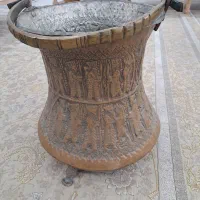 سطل دکوری مسی