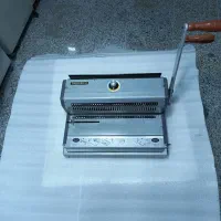 دستگاه سیمی سوپربایند دوبل فنرزن تقویم صحافی