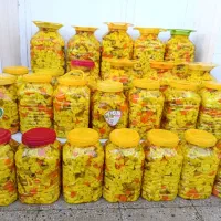 با سلام ترشی مخلوط خونگی کیلویی 85