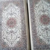 پشتی رویه مخمل گردوبی ست با فرش چهار تا|پشتی|بروجرد, |دیوار