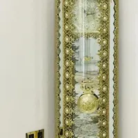 ساعت ایستاده و اینه کنسول برنز