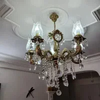 لوستر برنز اصل سنگین وزن|لوستر و چراغ آویز|خوی, |دیوار