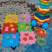 بازی هوش حلقه هوش مکعب هوش با جغجغه