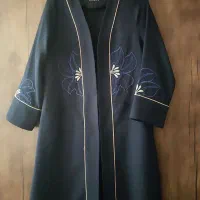 مانتو سورمه ای گلدوزی و مانتو پاییزه نو