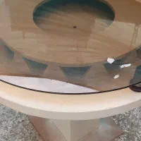 میز ناهار خوری ۴ نفره گِرد بدون صندلی|میز و صندلی غذاخوری|اندیمشک, |دیوار