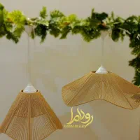 لوستر رافیا کرم با بهترین قیمت|لوستر و چراغ آویز|تهران, قیام|دیوار
