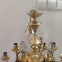 لوستر برنز پنج شاخه