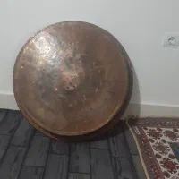 تشت مسی قدیمی بزرگ