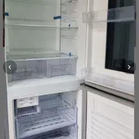 یخچال فریزر 27 فوت درب شیشه هوم بار برند تکسان خزر|یخچال و فریزر|مشهد, گلشور|دیوار