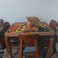 میز وصندلی ۴ نفره ناهار خوری