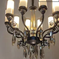 لوستر (طراحی اختصاصی برند رومالوستر ) فردیس سرحدی|لوستر و چراغ آویز|کرج, جهان‌شهر|دیوار