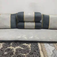 مبل پشتی وکناره سنتی شاه نشینی