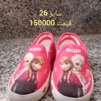 کفش بچه گانه با کیفیت در حد نو سایز 25 و 26|کفش و لباس بچه|قم, سیدان|دیوار