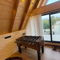 کلبه سویسی با جکوزی /کلبه استخردار/ ویلا مدرن|اجارهٔ کوتاهمدت ویلا و باغ|چالوس, |دیوار