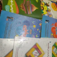 کتاب کمک آموزشی پرش نهم وکتاب فارسی ریاضی علوم|لوازم التحریر|تبریز, |دیوار