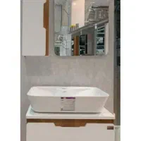ست کامل روشویی باکس همراه آیینه و کابین نو
