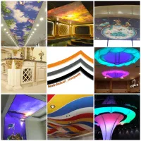 طراحی تولید فروش اجرای سقف های کشسان آسمان مجازی