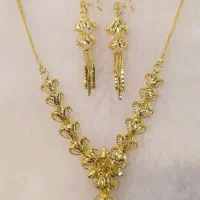 سرویس نقره و گوشواره نقره کپی طلا|جواهرات|مشهد, خواجه ربیع|دیوار