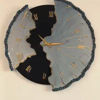 ساعت دیواری رزینی