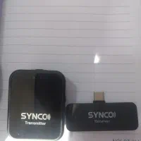 میکروفون یقه ای بی سیم سینکو مدل G1T رابط Type-C