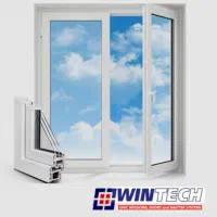 شیشه دوجداره درب UPVC